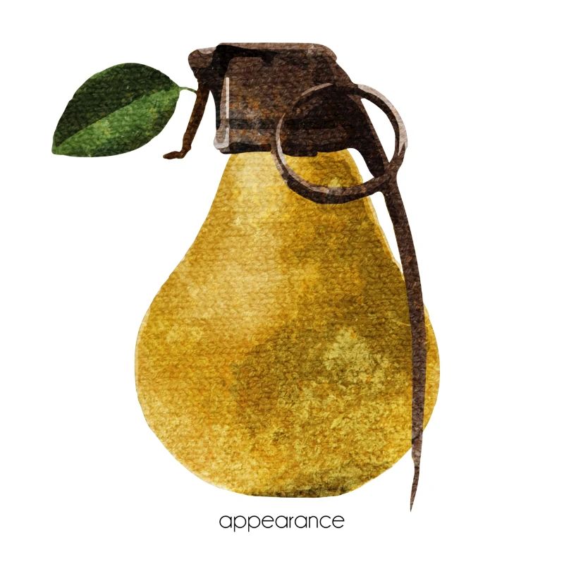 Appearance Pear Hand Grenade Graphic Art