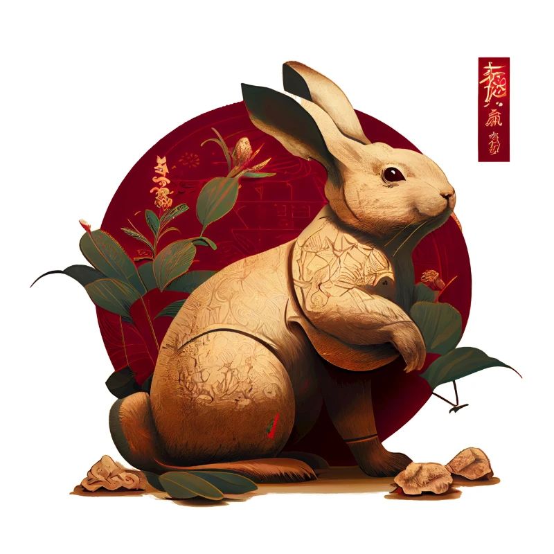 Lapin du Nouvel An chinois 2023
