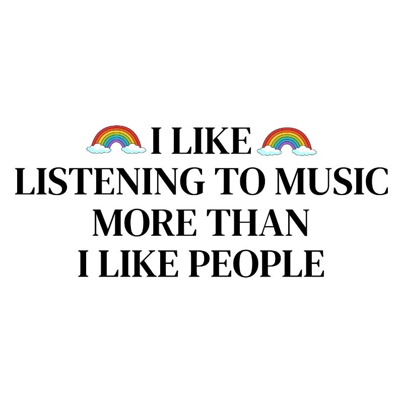 Je préfère écouter de la musique que d’aimer les gens