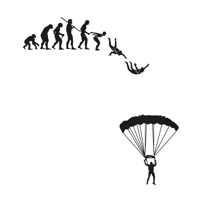 Evolution parachutiste