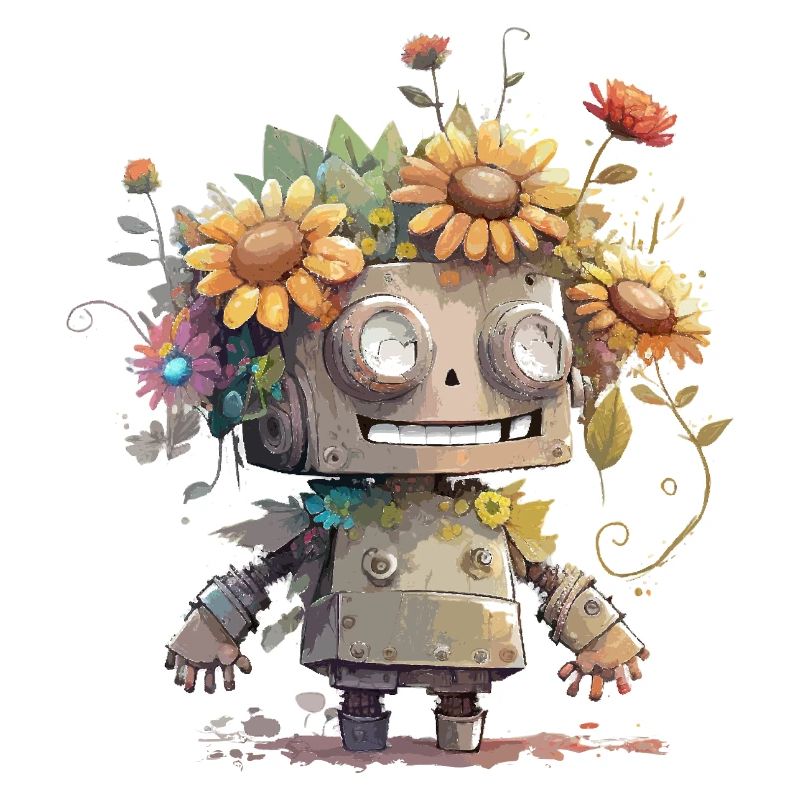 Drôle d’enfant robot