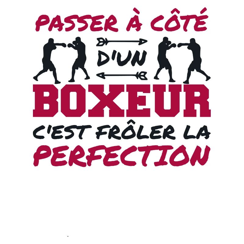 Perfektion Boxer Humor Boxer Mann