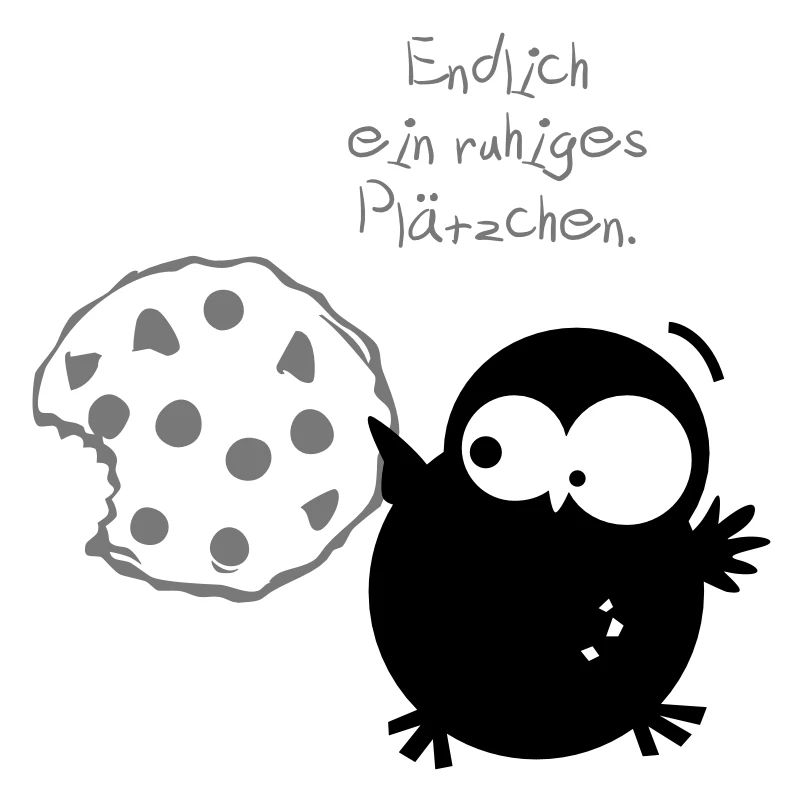 Eine Eule // Endlich ein ruhiges Plätzchen.