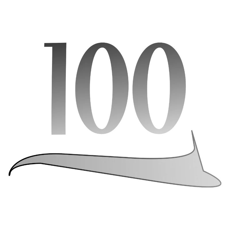100th Birthday Hundred 100th Anniversary