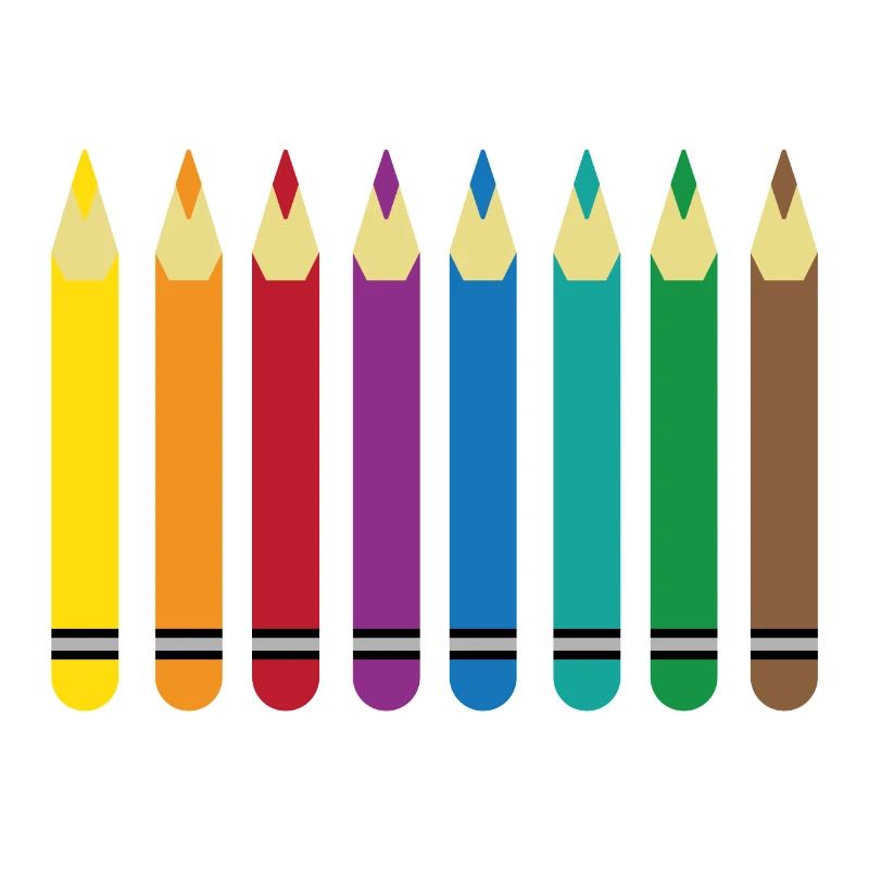 colored pencils