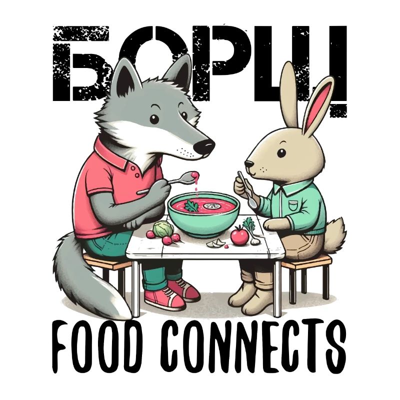 Borscht Borsch Wolf and Hare Gift