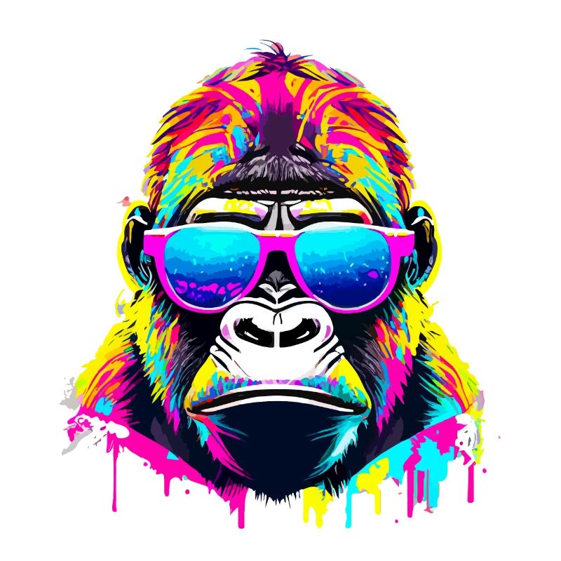 Gorilla-Farbe