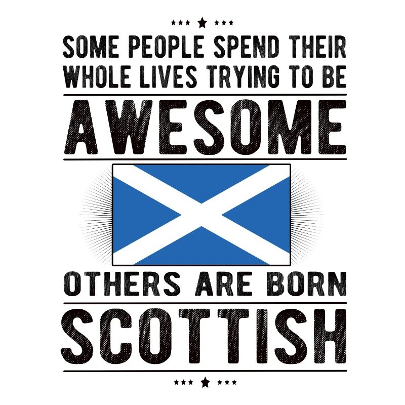 Fier Ecossais Ecosse d’origine écossaise