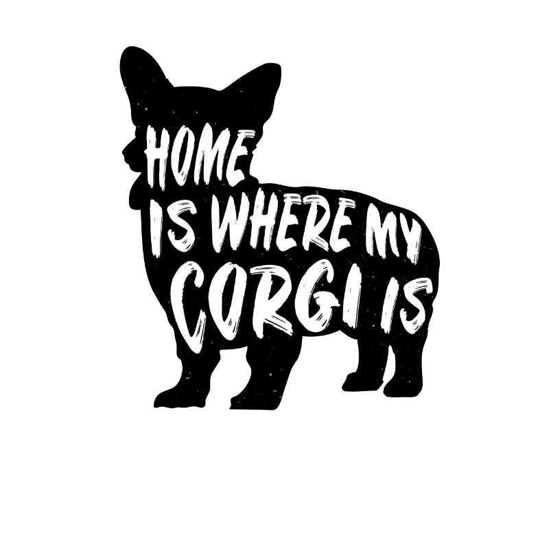 Corgi, la maison est où mon