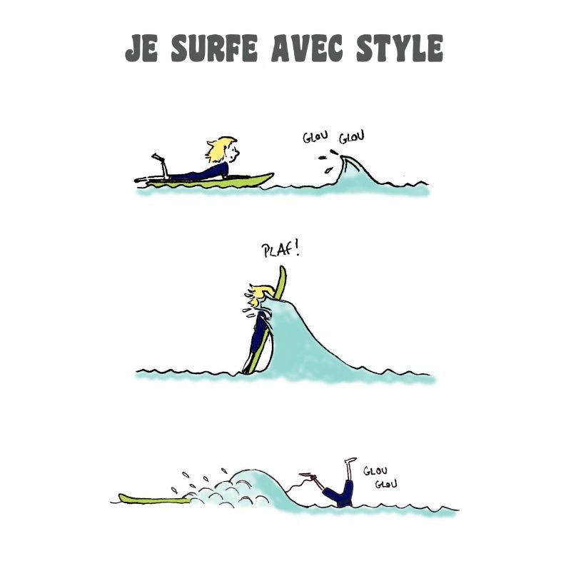 Ich surfe mit Stil