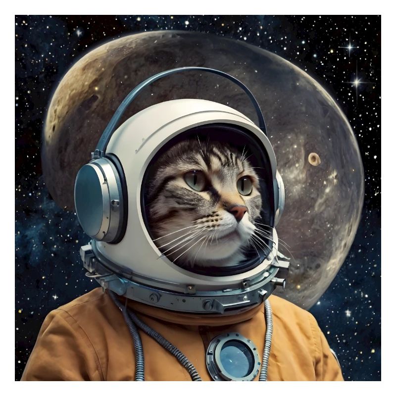 chat avec casque astronomies