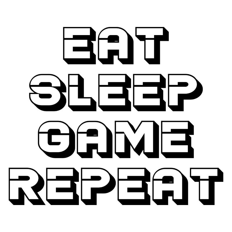 MANGER LE JEU DU SOMMEIL RÉPÉTER