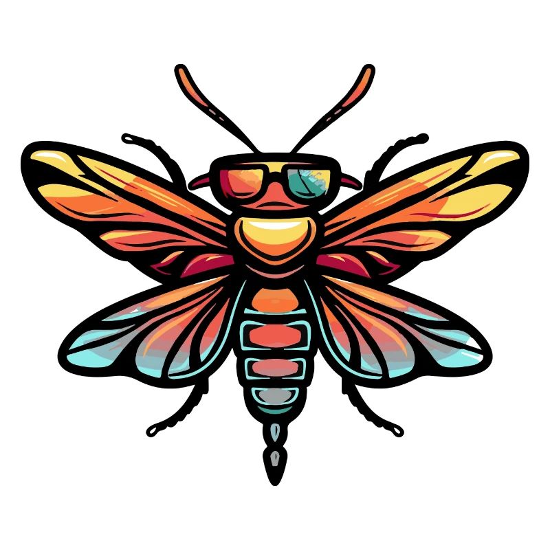 Libellule Bande Dessinée Cool