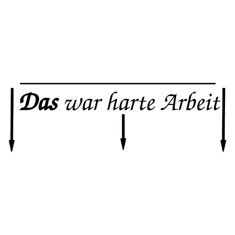 daswarharteArbeit