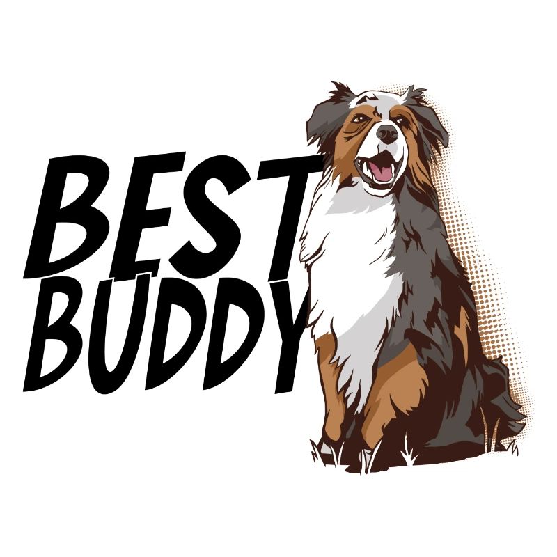 Australian Shepherd Aussie Geschenk Best Buddy