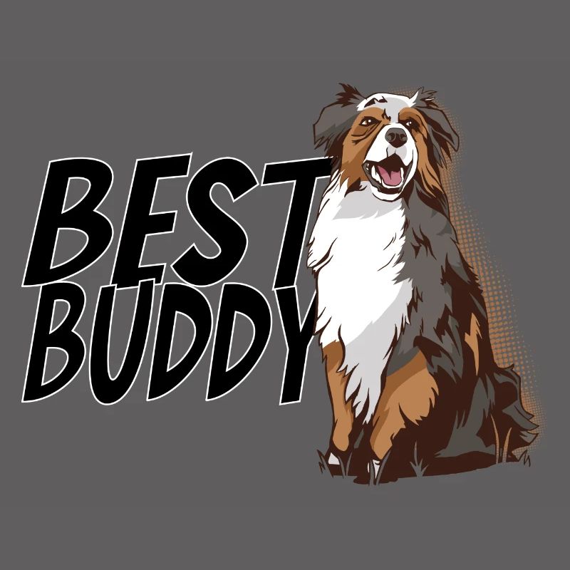 Australian Shepherd Aussie Geschenk Best Buddy