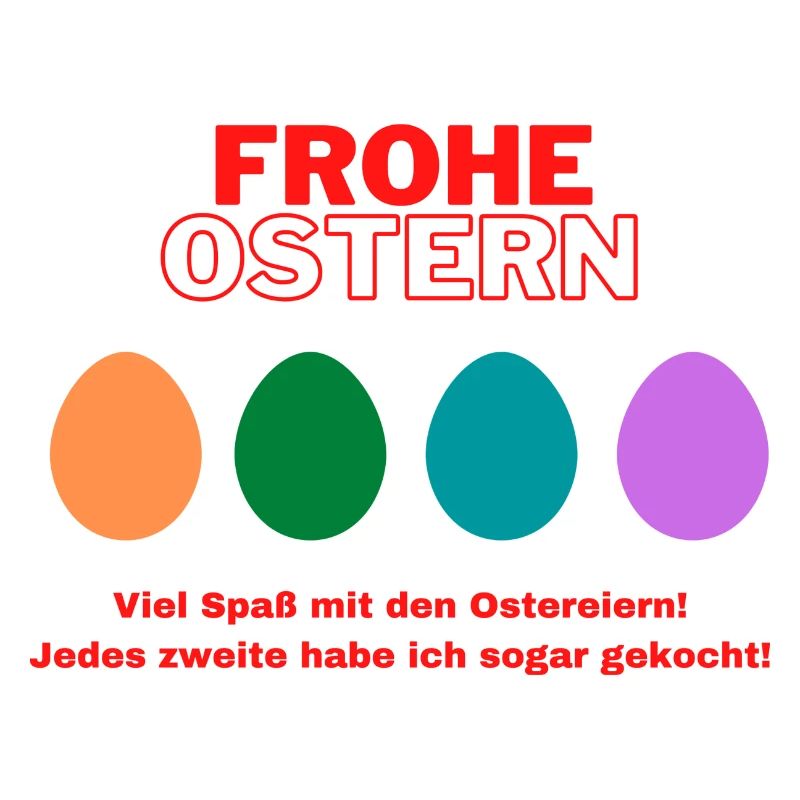 Rohe Oster Eier