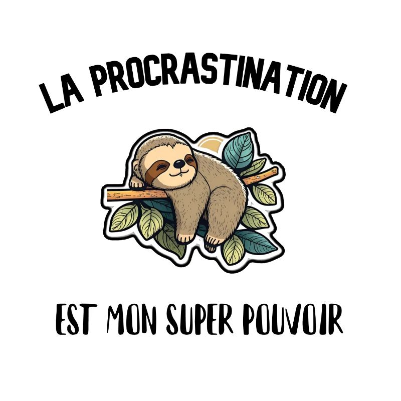 La procrastination est mon super pouvoir