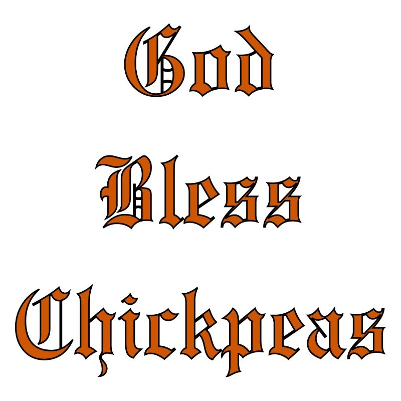 GodBlessChickpeas