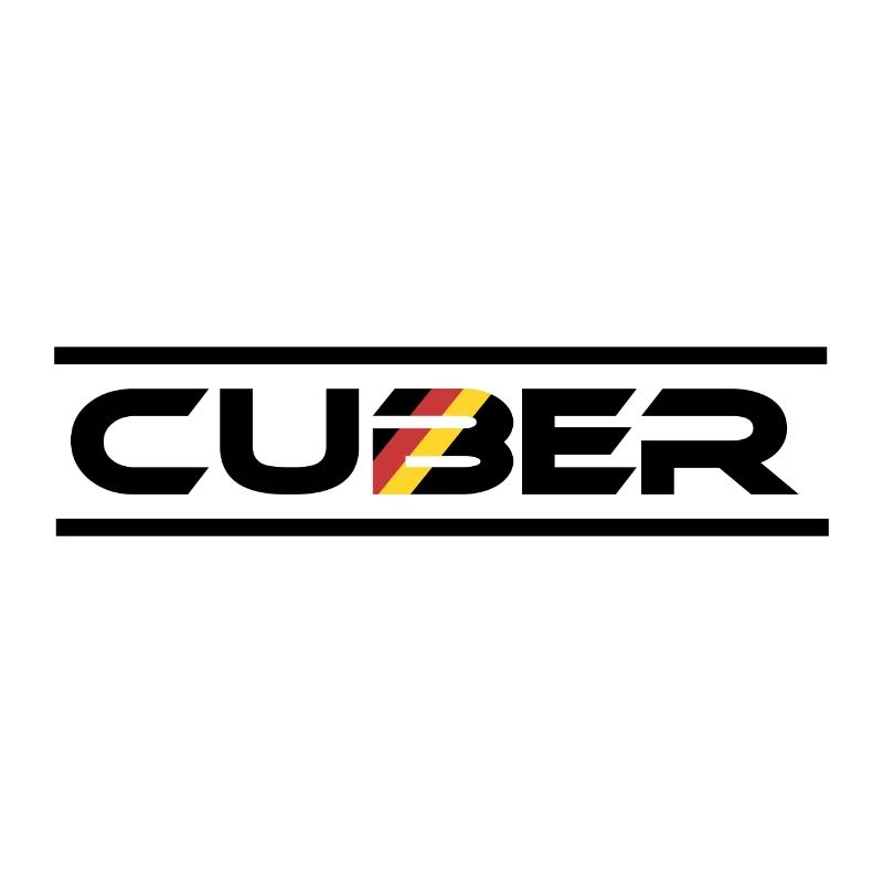 Cuber Speedcubing Speedsolving Cubing Logo