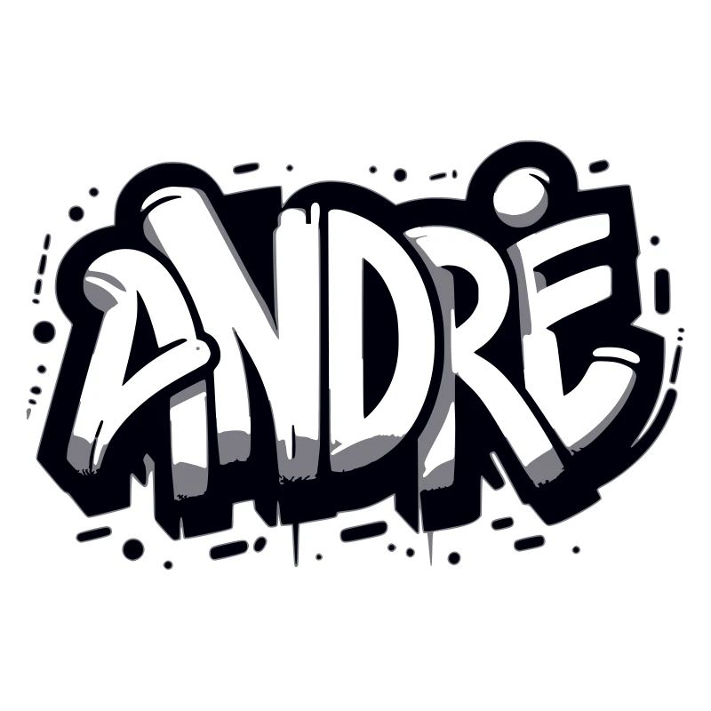 André Name First name Graffiti