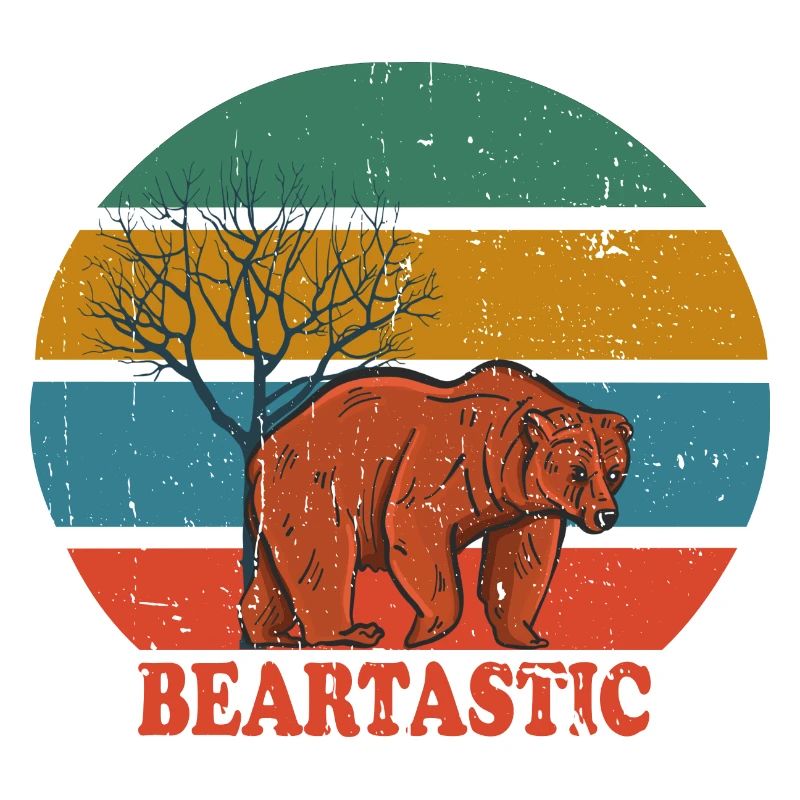 Retro Bear Beartastic