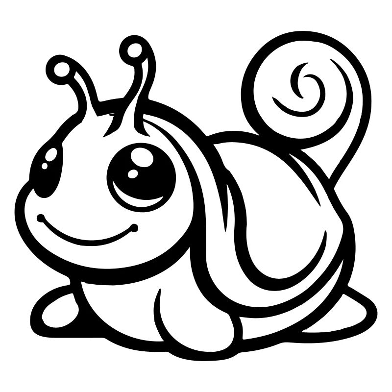 Bande dessinée d’escargot