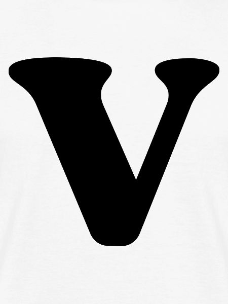 Letter v