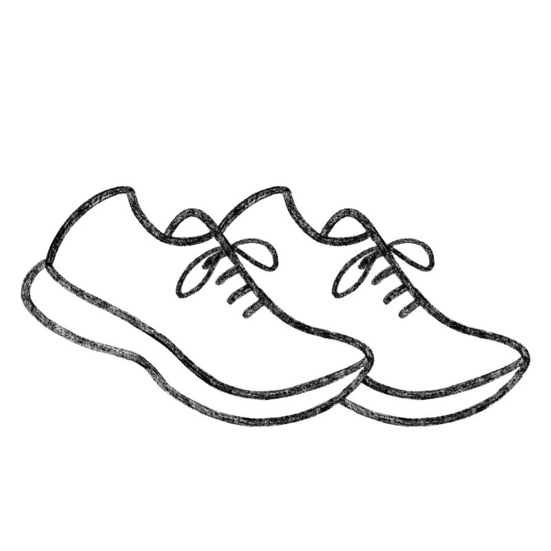 Paire De Chaussures De Course