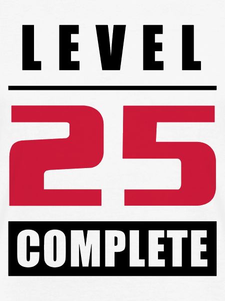 Level 25 - Complete