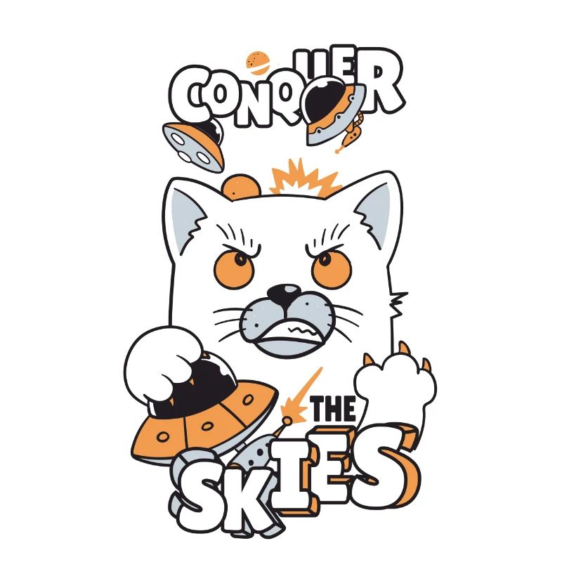When cats conquer the skies