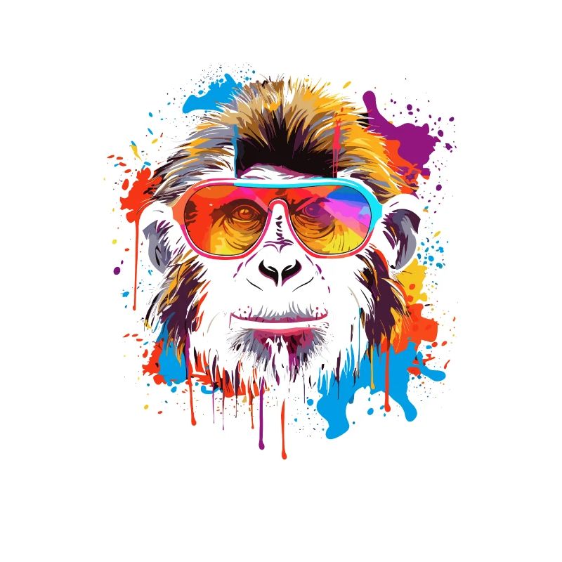 Le singe le plus cool de la jungle