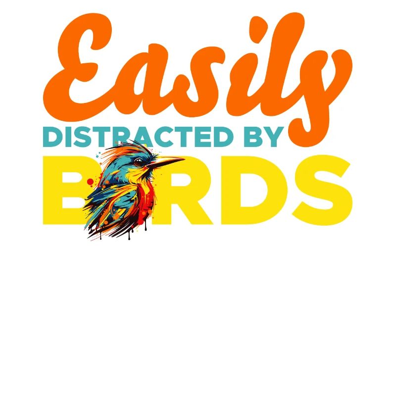 Facilement distrait par les oiseaux