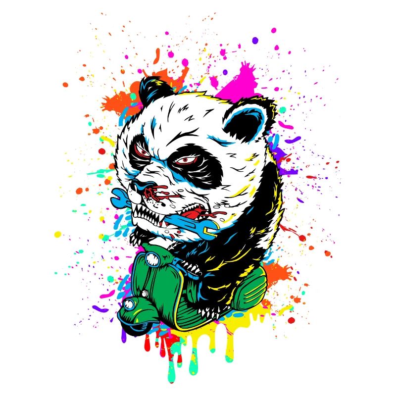Scooter Riding Panda