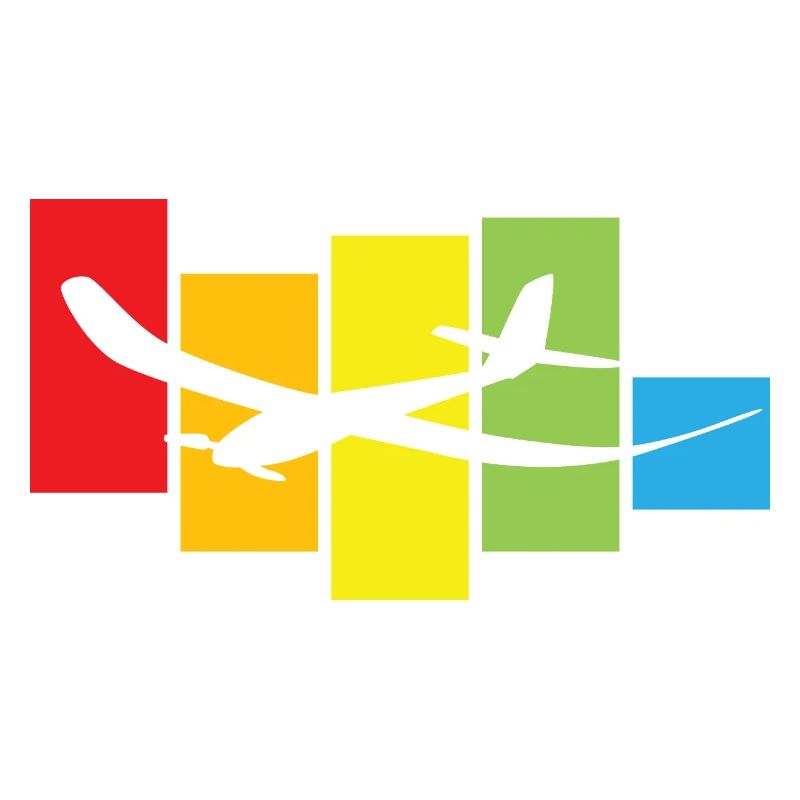 Avion coloré