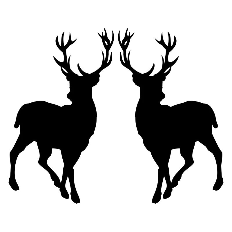 Deer Silhouette 02