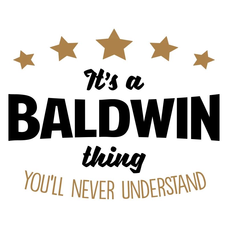 It's a baldwin name thing stars never und
