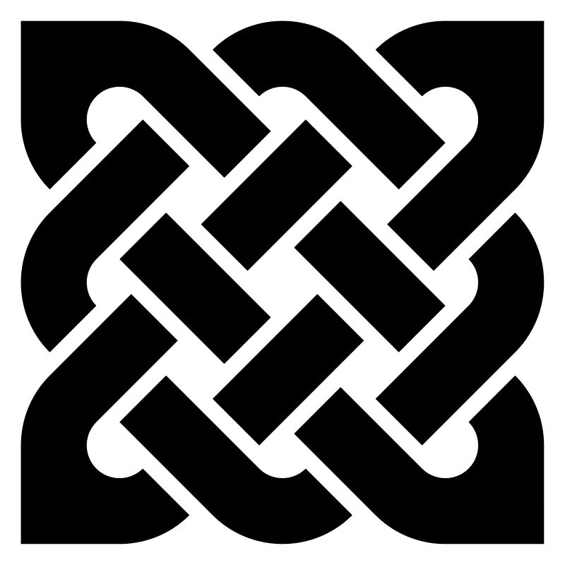 Celtic Square Knot - solid