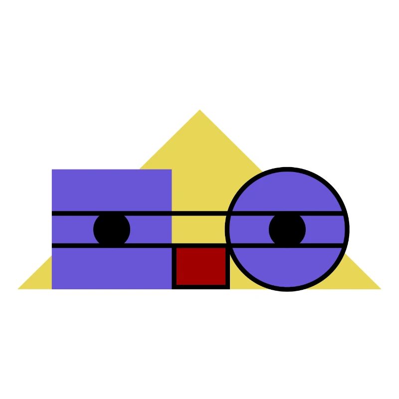 Roboface - the friendly nerdy robot face