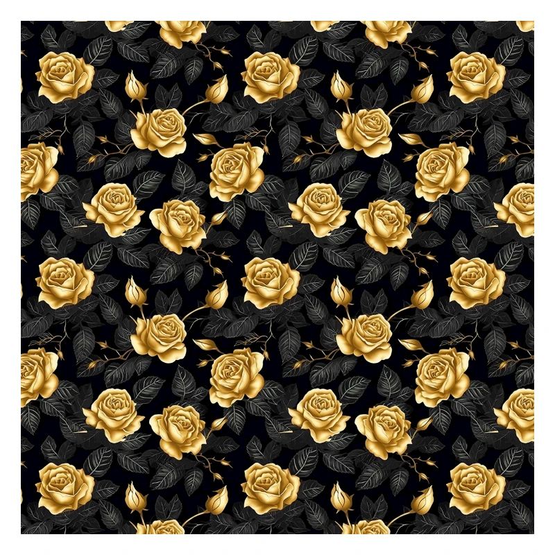 Roses Seamless Pattern Beautiful Elegant Aesthetic