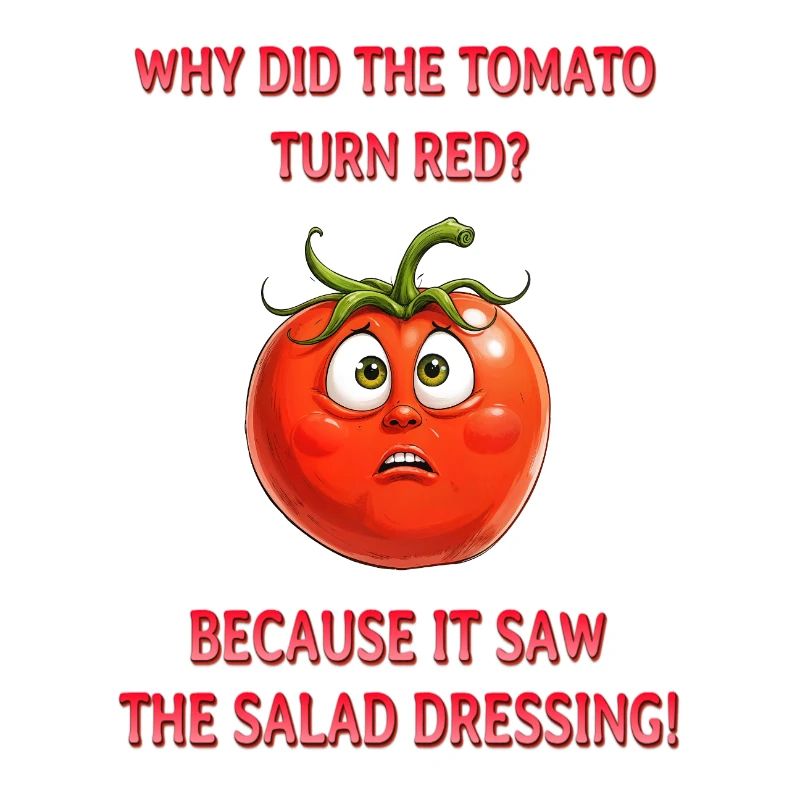 Une tomate gênée