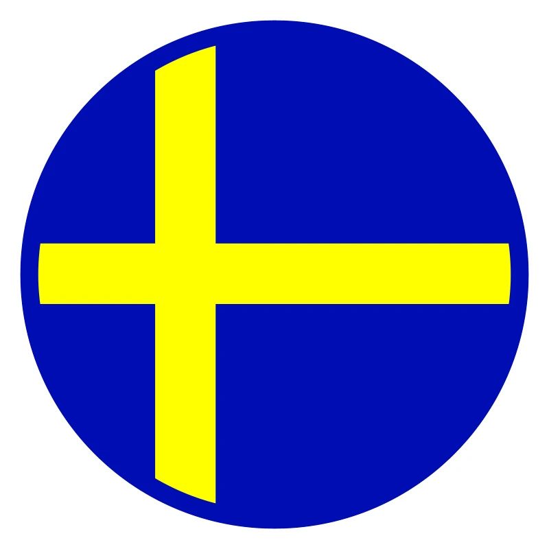 Drapeau de la Suède Drapeau