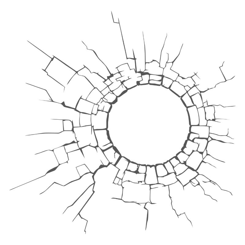 Slice with hole