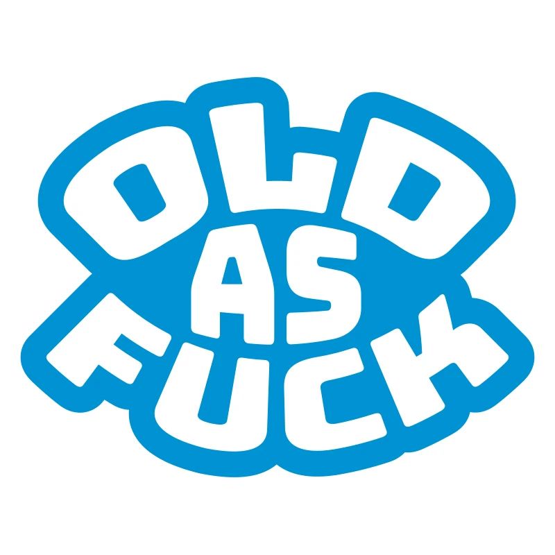 old AF Text Logo