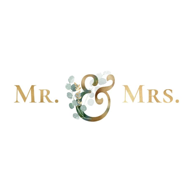 Mr. & Mrs. Eucalyptus customizable