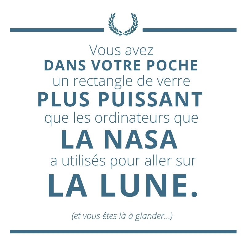 Vous avez un rectangle de verre plus puissant...