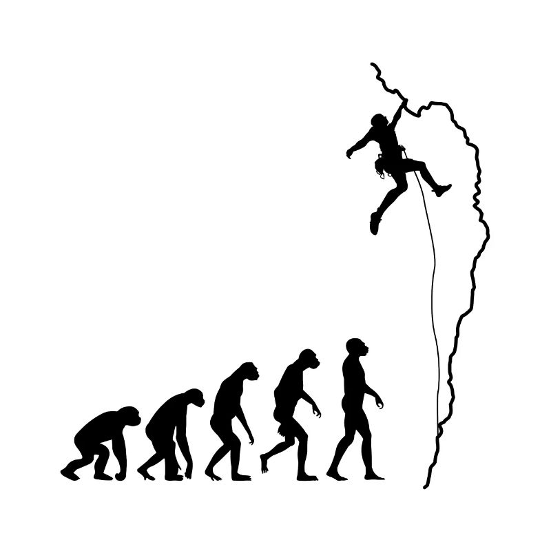 Climbing evolution