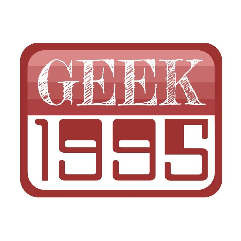 Geek et Computer Nerd Nerdy Construit en 1995
