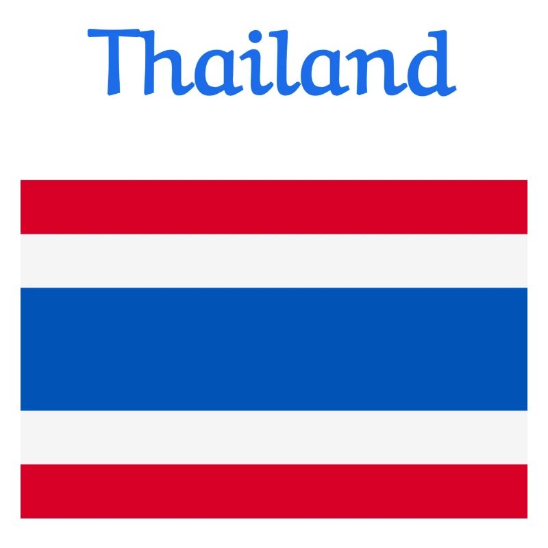 Drapeau de la Thaïlande