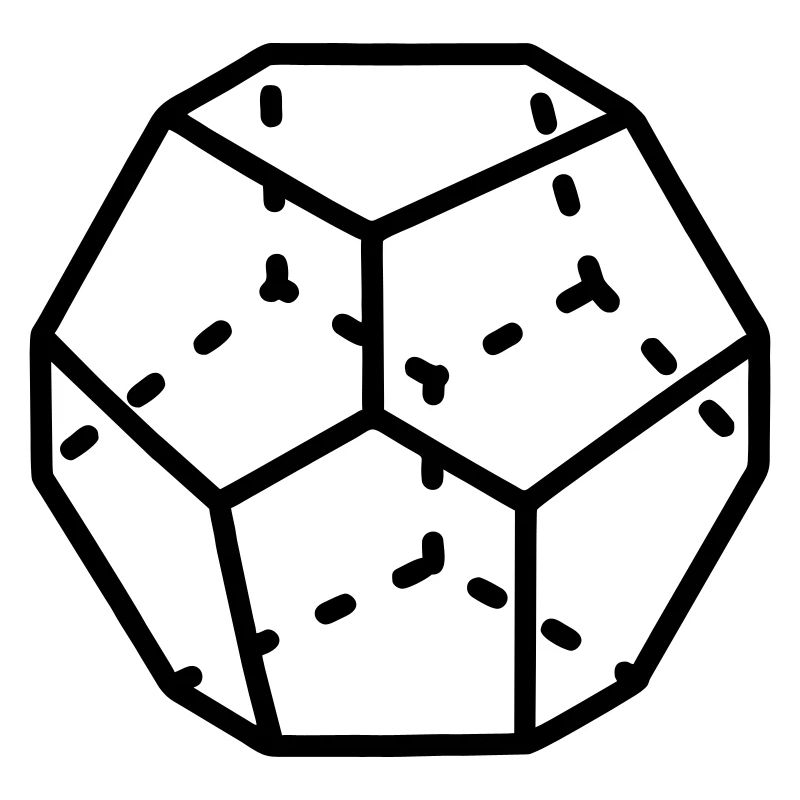 Dodécaèdre mathématique